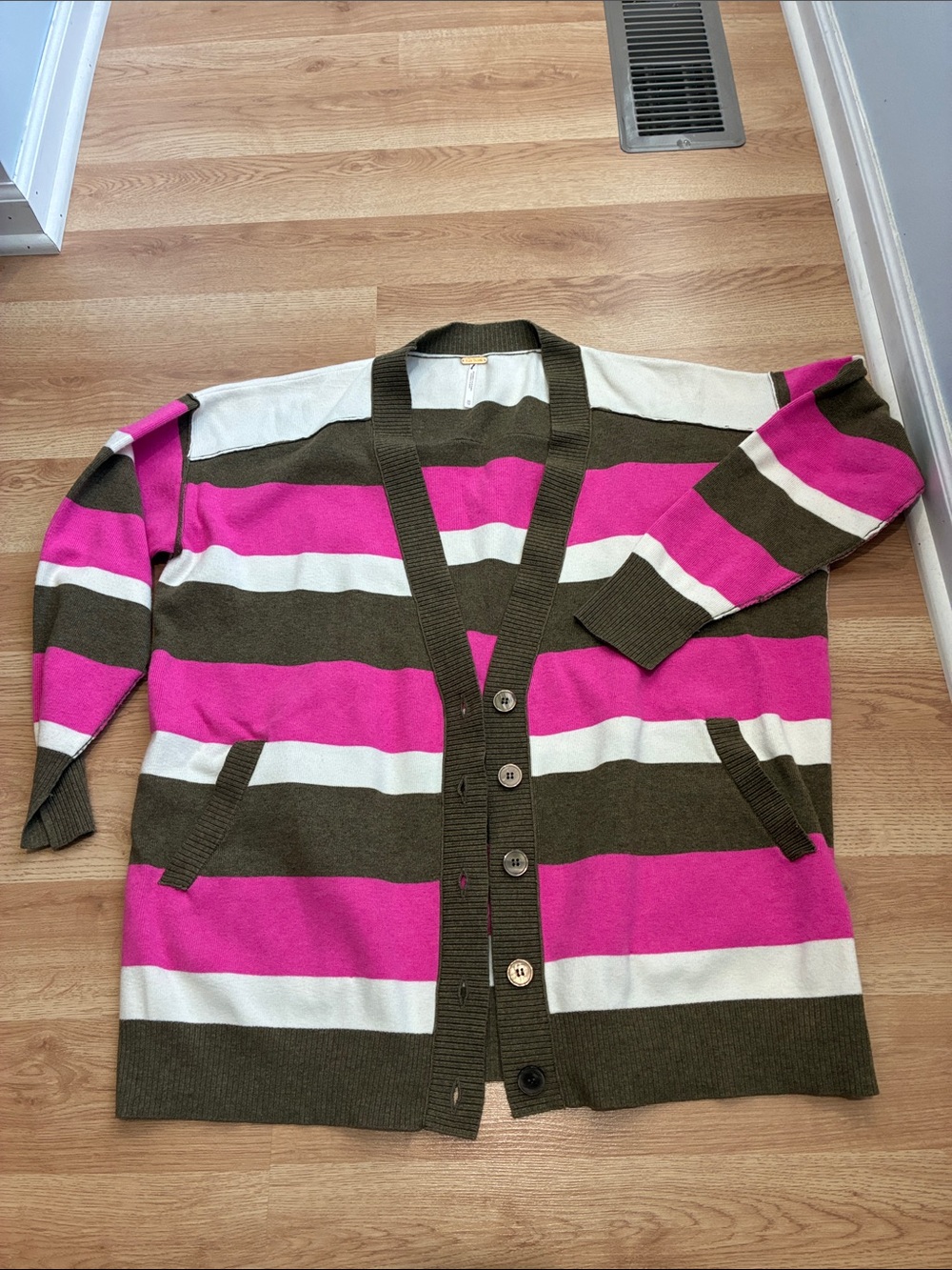 Free People size xs oversized cardigan